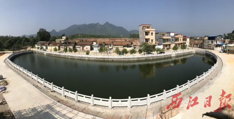 乌石岗村新农村建设风貌