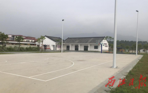 乌石岗村新建文化活动室