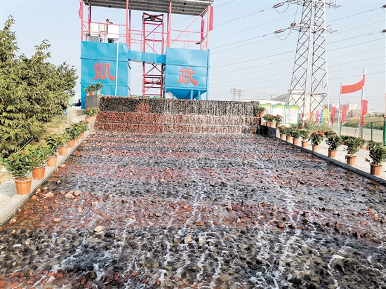 后溪工业园排污河道临时处理工程建设，进一步优化后溪片区人居环境。