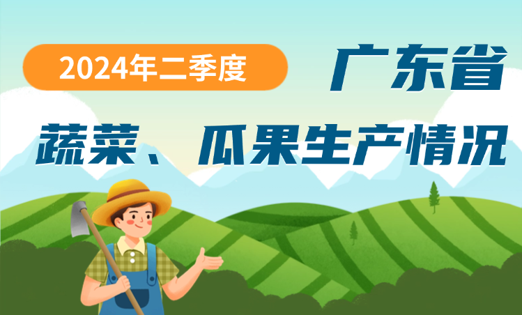 2024年二季度广东省蔬菜、瓜果生产情况